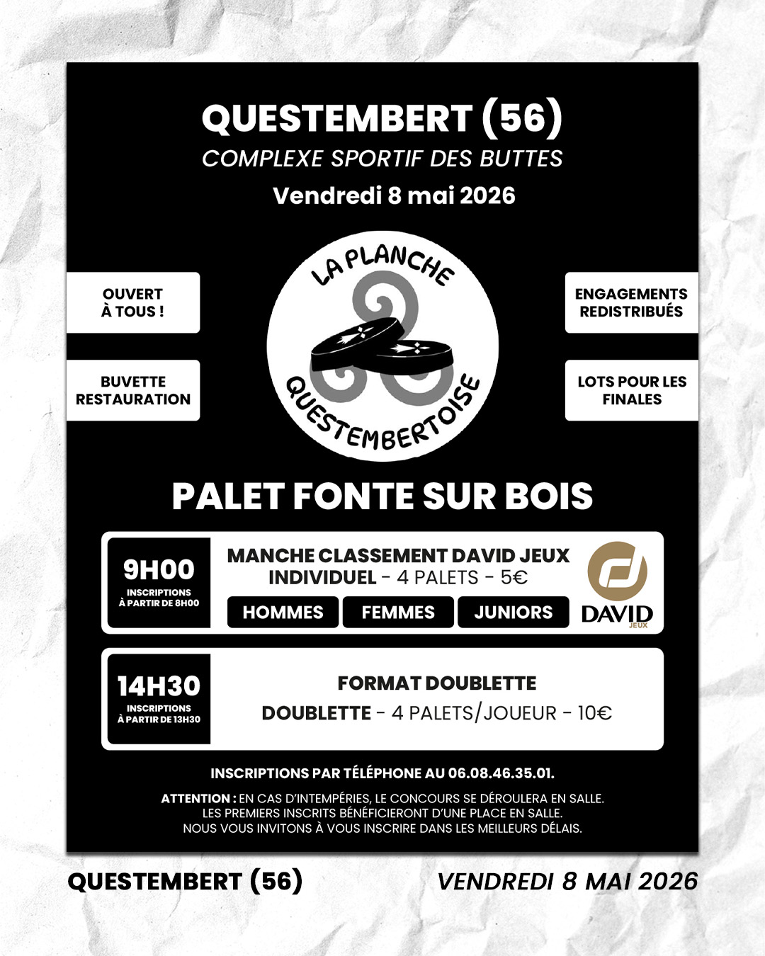 QUESTEMBERT - Manche DAVID JEUX