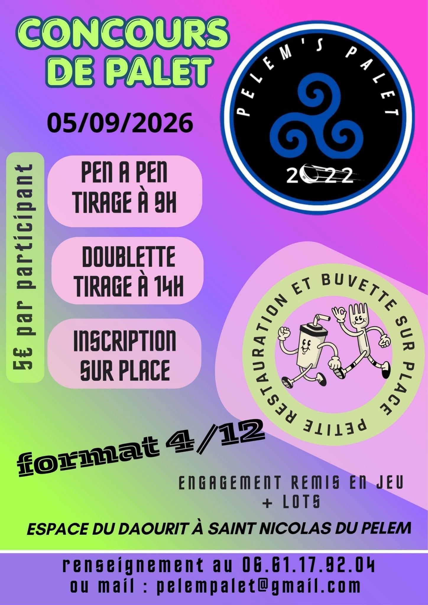Tournoi Pelem’s palets